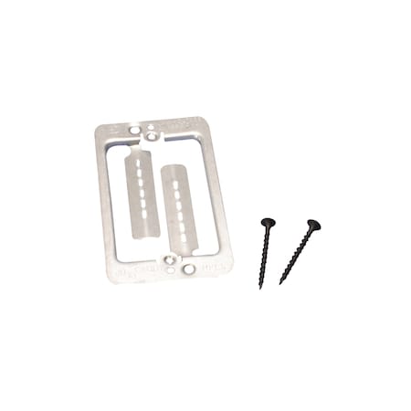 Nvent Caddy Electrical Box, Old Work Outlet Box Type, 1 Gang, Steel, Square Shape MPLS